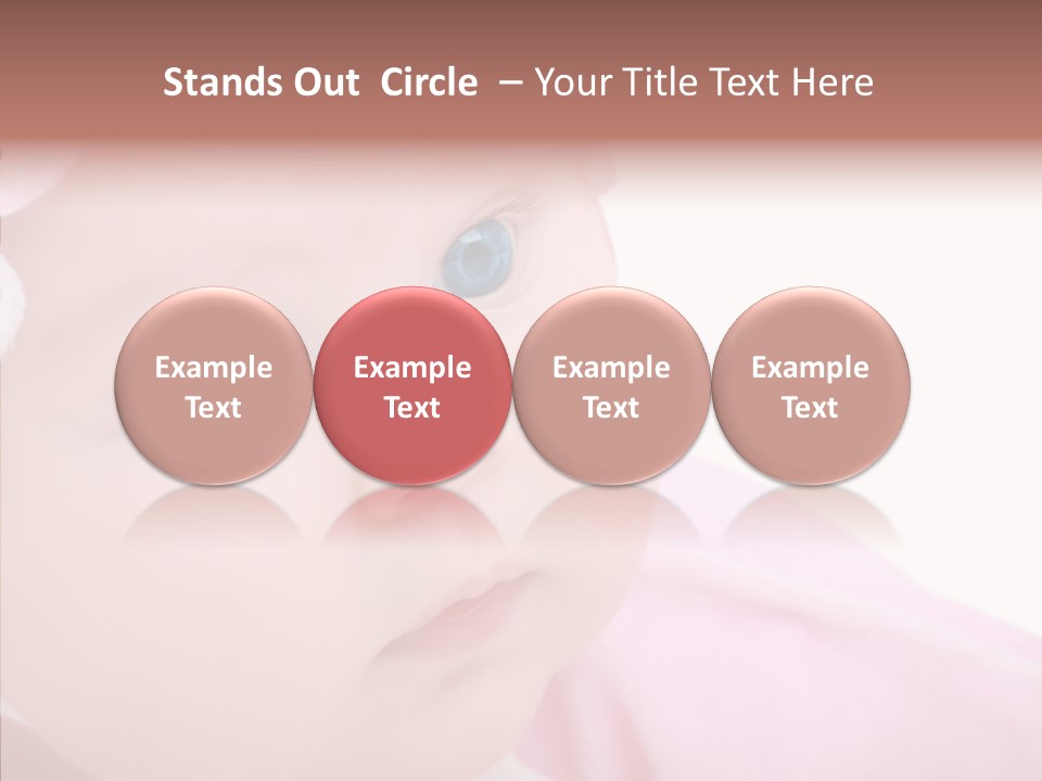 Precious Vitality Baby PowerPoint Template