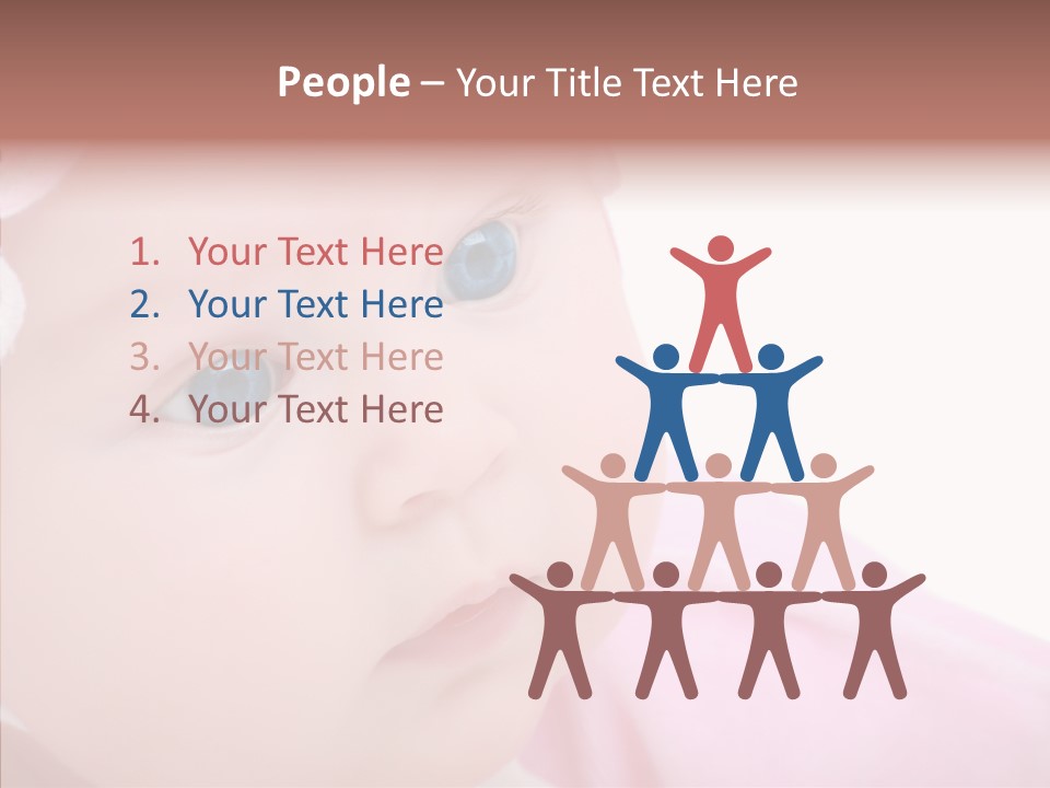 Precious Vitality Baby PowerPoint Template