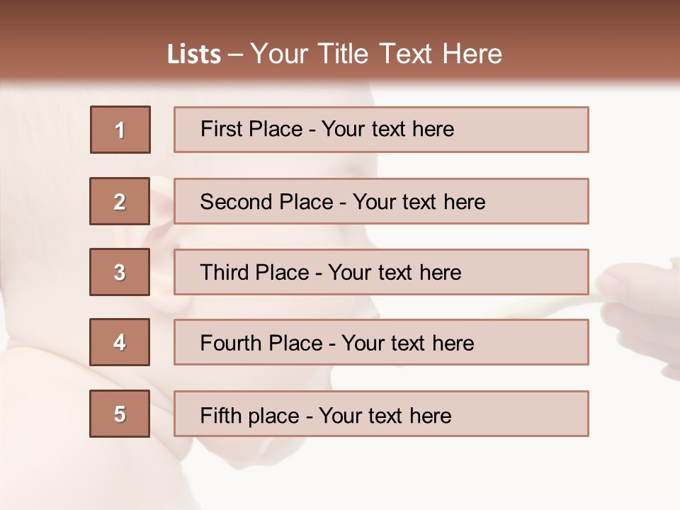 Mother Isolated Sweet PowerPoint Template