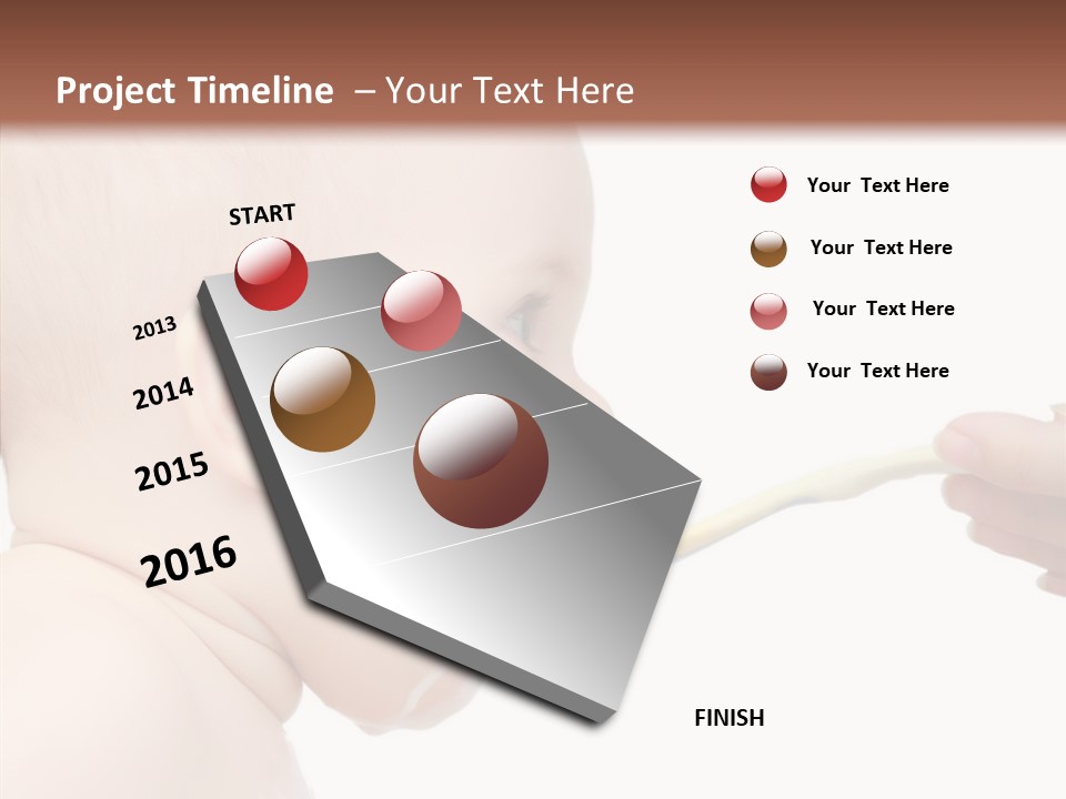 Mother Isolated Sweet PowerPoint Template