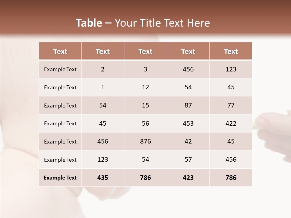 Mother Isolated Sweet PowerPoint Template