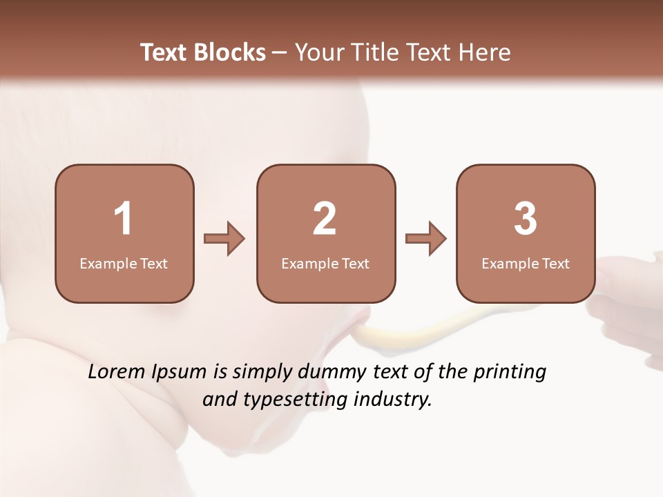 Mother Isolated Sweet PowerPoint Template