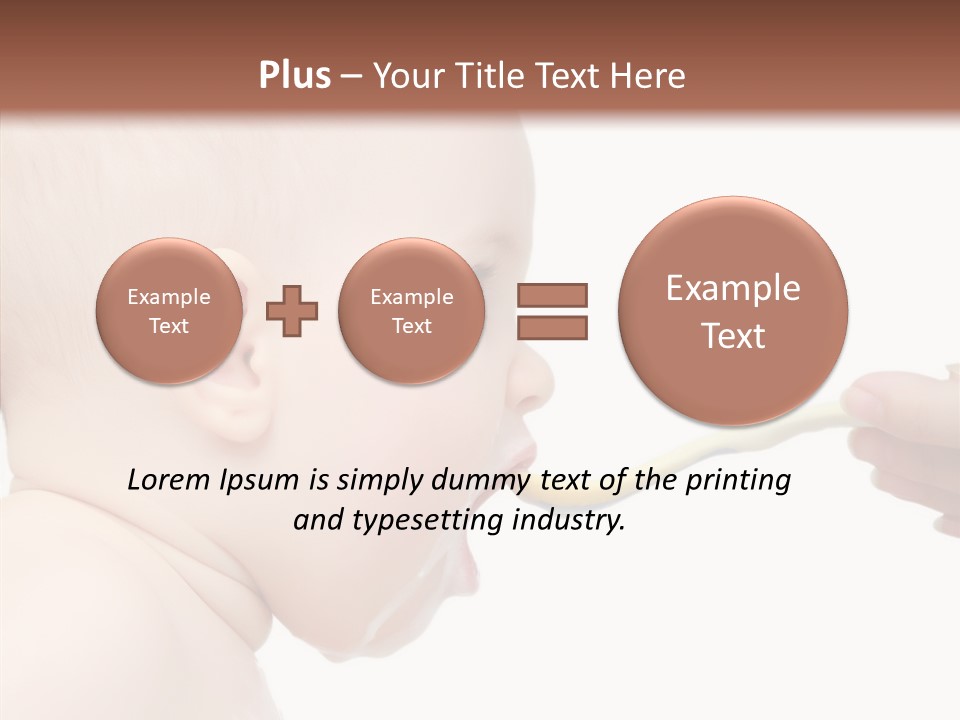 Mother Isolated Sweet PowerPoint Template