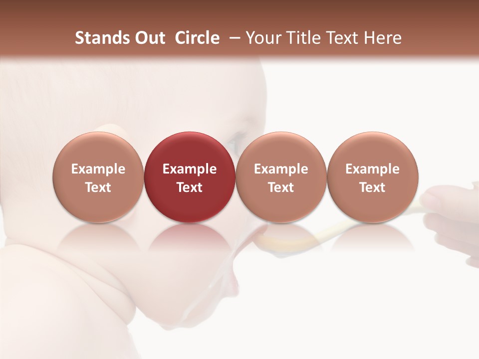 Mother Isolated Sweet PowerPoint Template