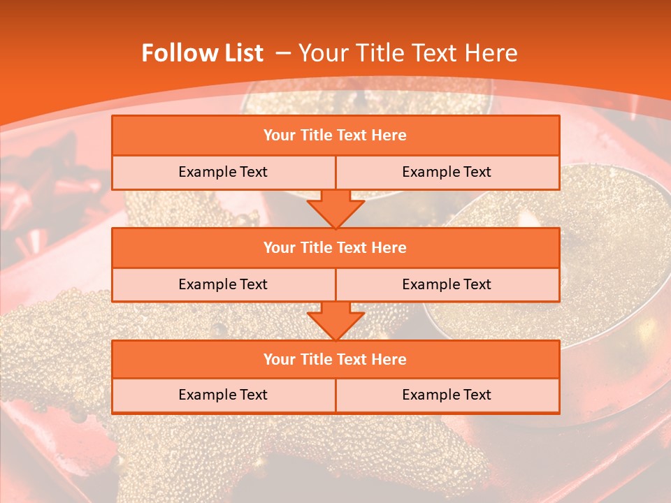 Gold Fire Year PowerPoint Template