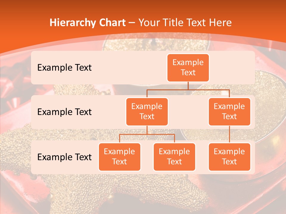 Gold Fire Year PowerPoint Template