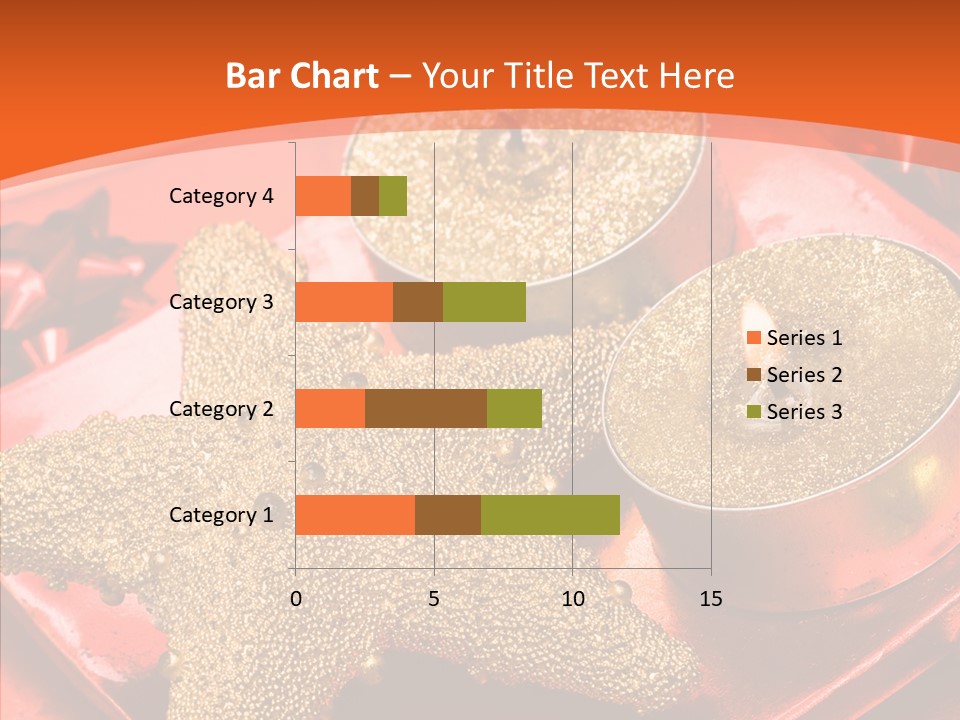 Gold Fire Year PowerPoint Template