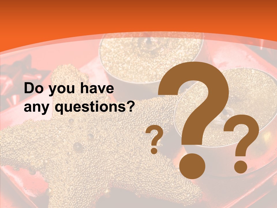 Gold Fire Year PowerPoint Template