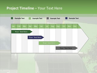 Green Trim Barbados PowerPoint Template