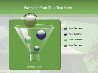 Green Trim Barbados PowerPoint Template