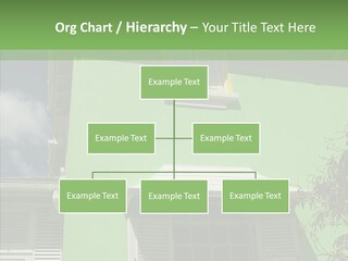 Green Trim Barbados PowerPoint Template