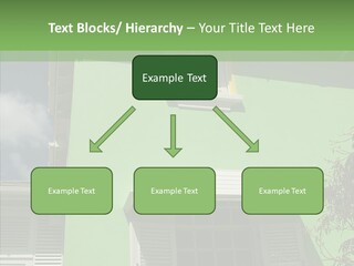 Green Trim Barbados PowerPoint Template