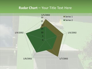 Green Trim Barbados PowerPoint Template