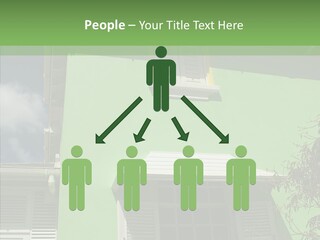 Green Trim Barbados PowerPoint Template