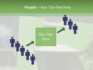 Green Trim Barbados PowerPoint Template