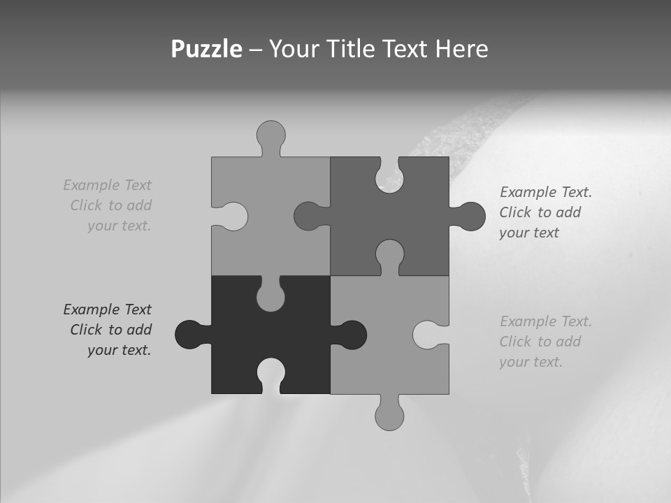 Lingerie Naked Sexy PowerPoint Template