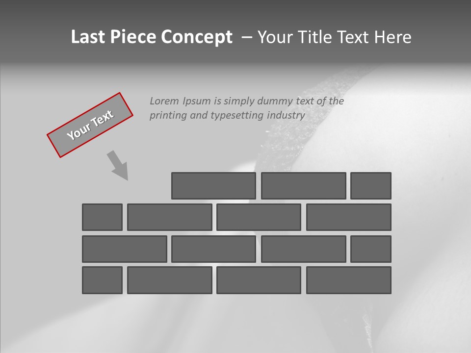 Lingerie Naked Sexy PowerPoint Template