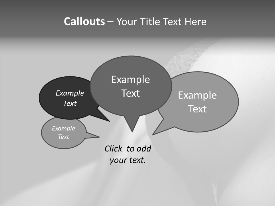 Lingerie Naked Sexy PowerPoint Template