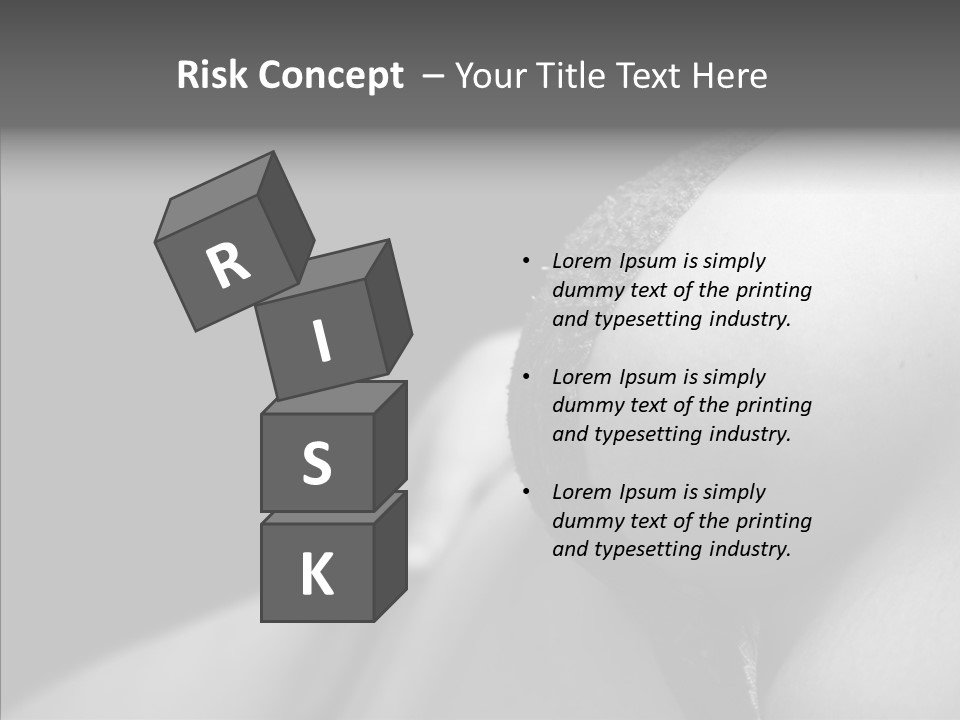 Lingerie Naked Sexy PowerPoint Template