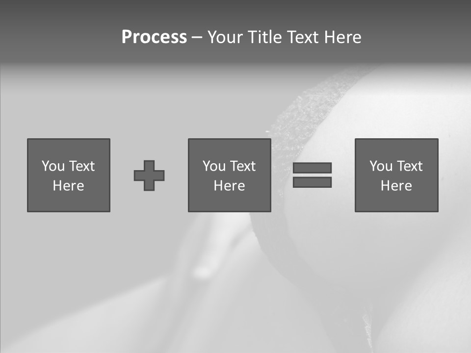 Lingerie Naked Sexy PowerPoint Template