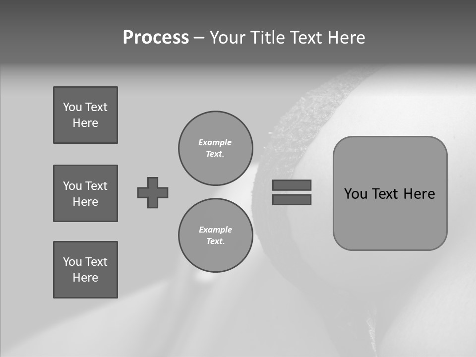 Lingerie Naked Sexy PowerPoint Template