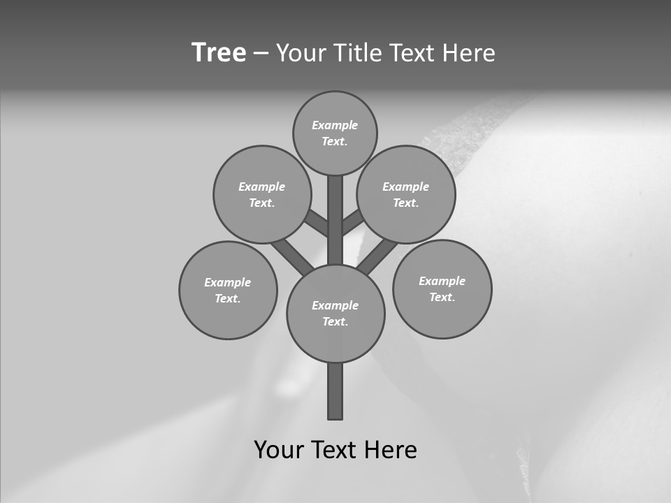 Lingerie Naked Sexy PowerPoint Template