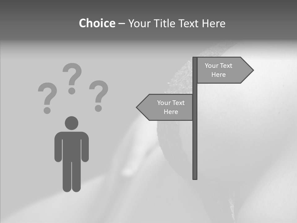 Lingerie Naked Sexy PowerPoint Template