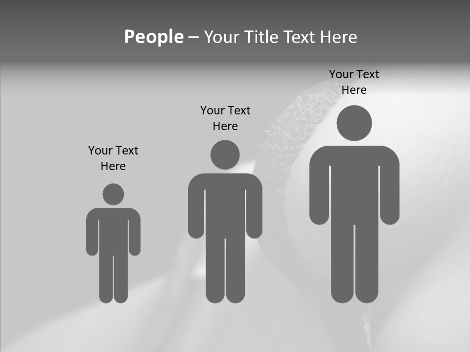 Lingerie Naked Sexy PowerPoint Template