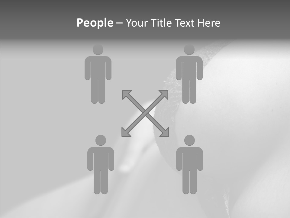 Lingerie Naked Sexy PowerPoint Template