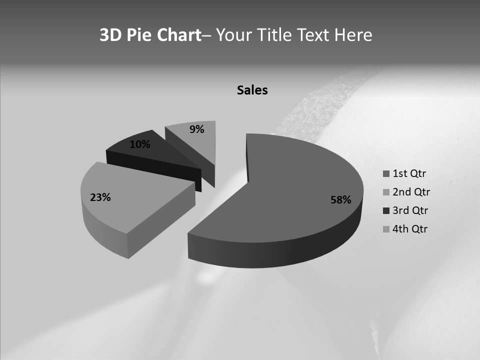 Lingerie Naked Sexy PowerPoint Template