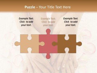 Towel Blossom Botany PowerPoint Template