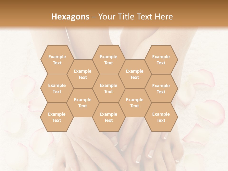 Towel Blossom Botany PowerPoint Template