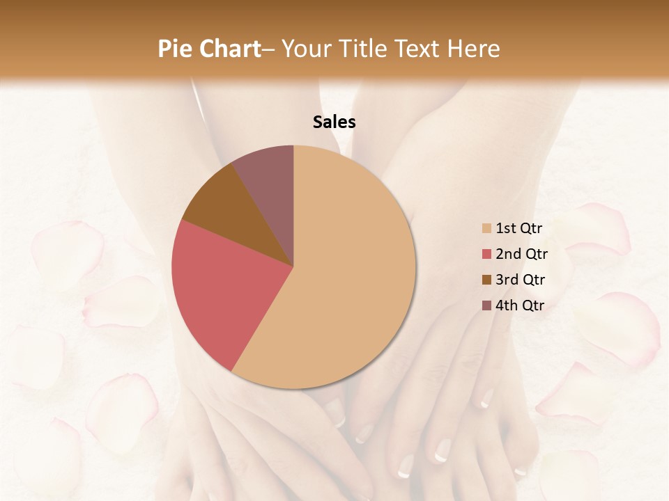 Towel Blossom Botany PowerPoint Template
