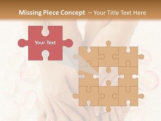 Towel Blossom Botany PowerPoint Template