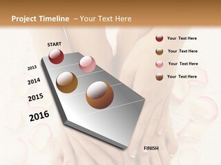 Towel Blossom Botany PowerPoint Template