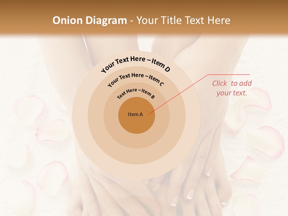 Towel Blossom Botany PowerPoint Template