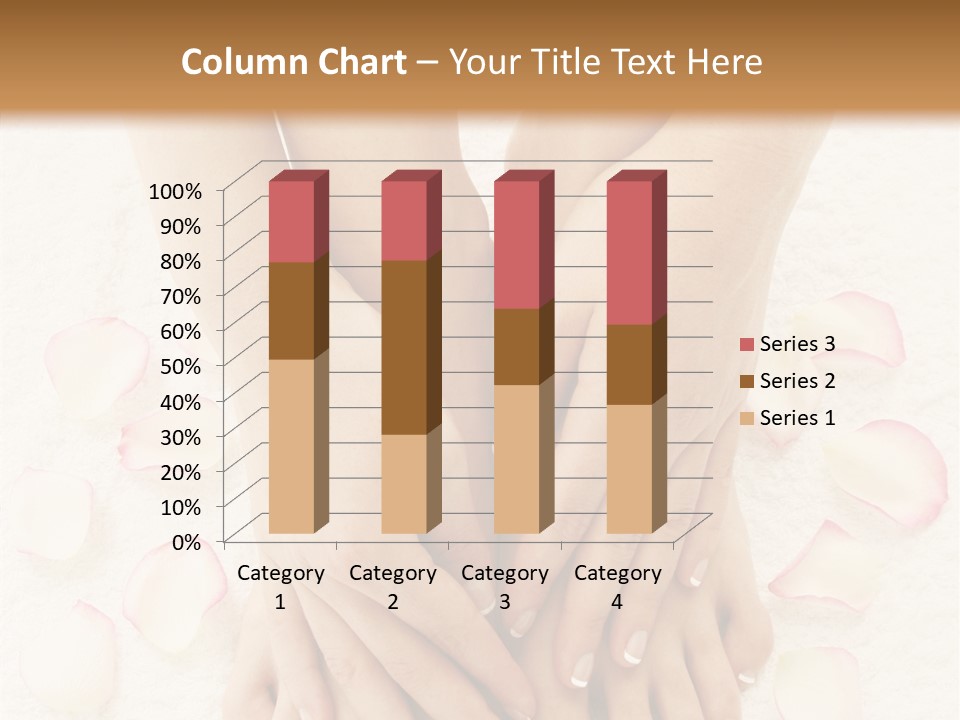 Towel Blossom Botany PowerPoint Template
