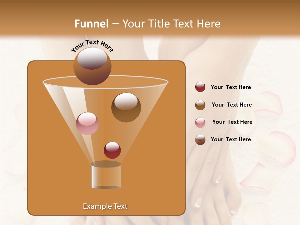 Towel Blossom Botany PowerPoint Template