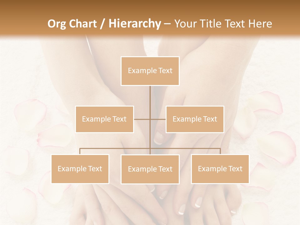 Towel Blossom Botany PowerPoint Template