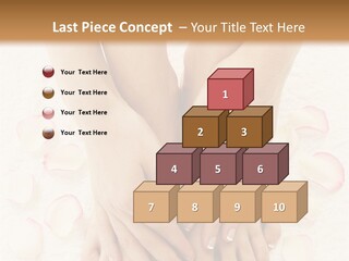 Towel Blossom Botany PowerPoint Template