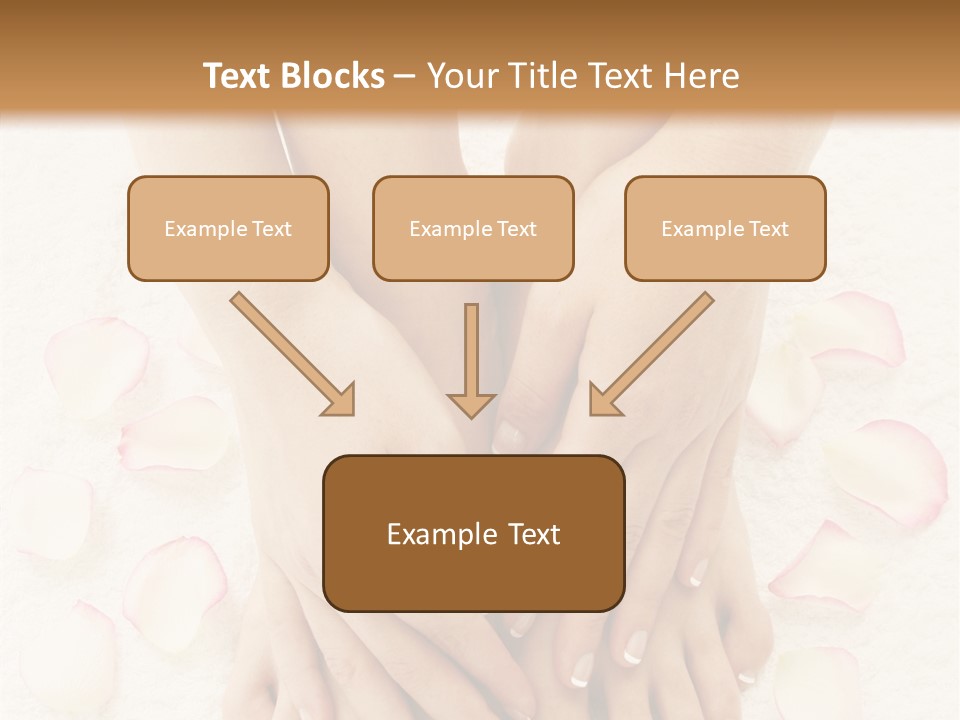 Towel Blossom Botany PowerPoint Template
