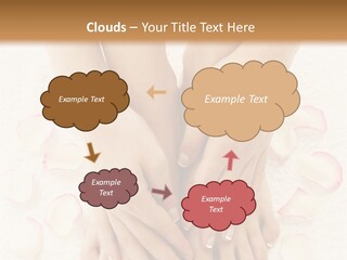 Towel Blossom Botany PowerPoint Template