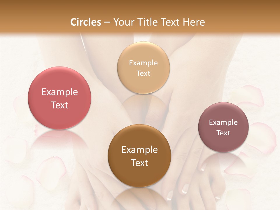 Towel Blossom Botany PowerPoint Template