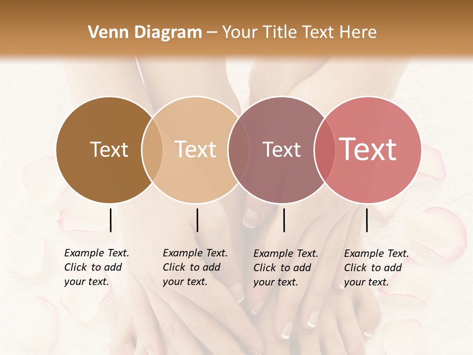 Towel Blossom Botany PowerPoint Template