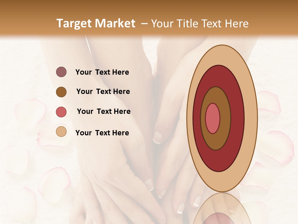 Towel Blossom Botany PowerPoint Template