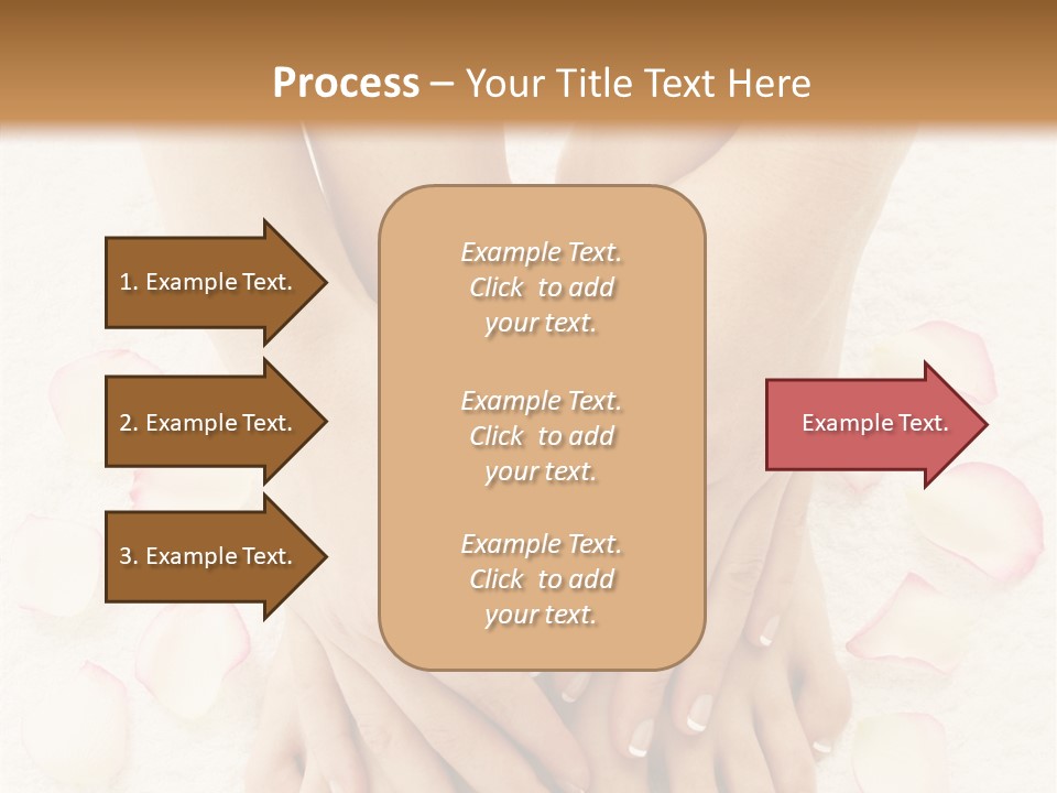 Towel Blossom Botany PowerPoint Template