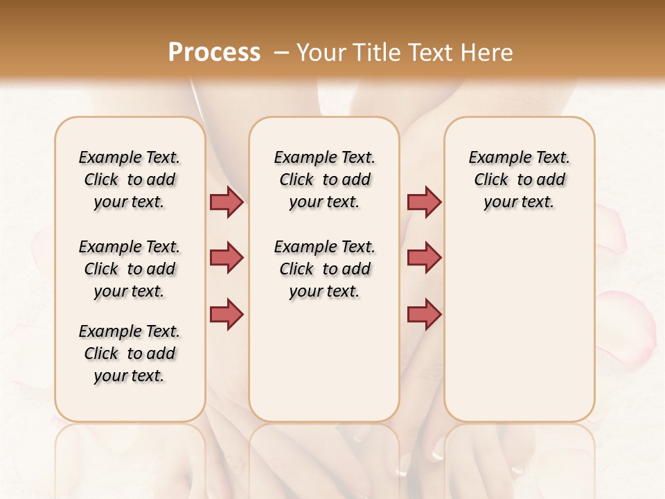 Towel Blossom Botany PowerPoint Template