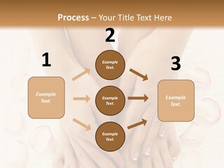 Towel Blossom Botany PowerPoint Template
