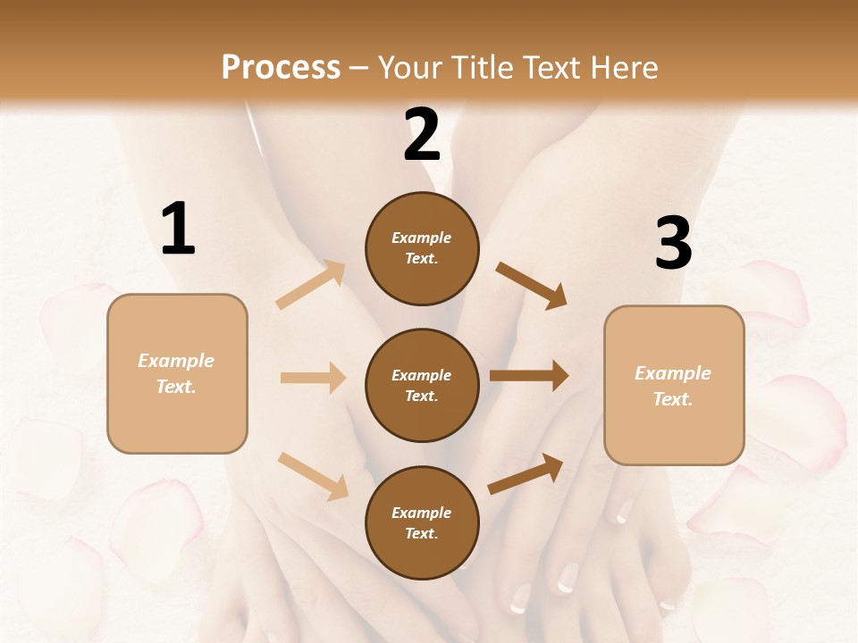 Towel Blossom Botany PowerPoint Template