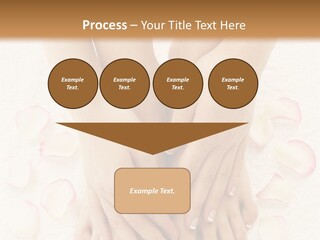 Towel Blossom Botany PowerPoint Template